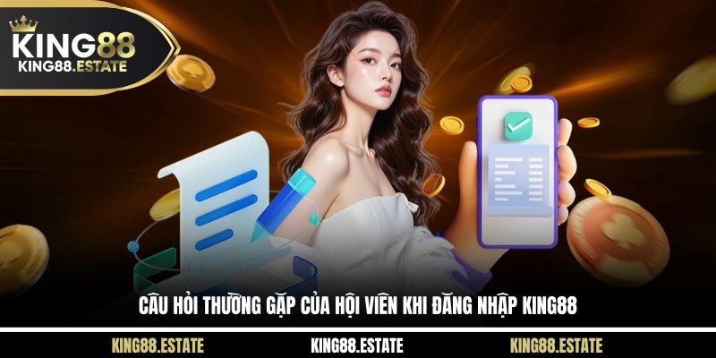 Câu hỏi thường gặp của hội viên khi đăng nhập KING88