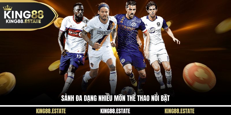 Sảnh đa dạng nhiều môn thể thao nổi bật